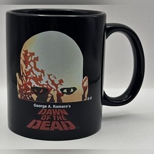 George Romero Dawn of the Dead Horror Movie Mug  Black Collectible Cup